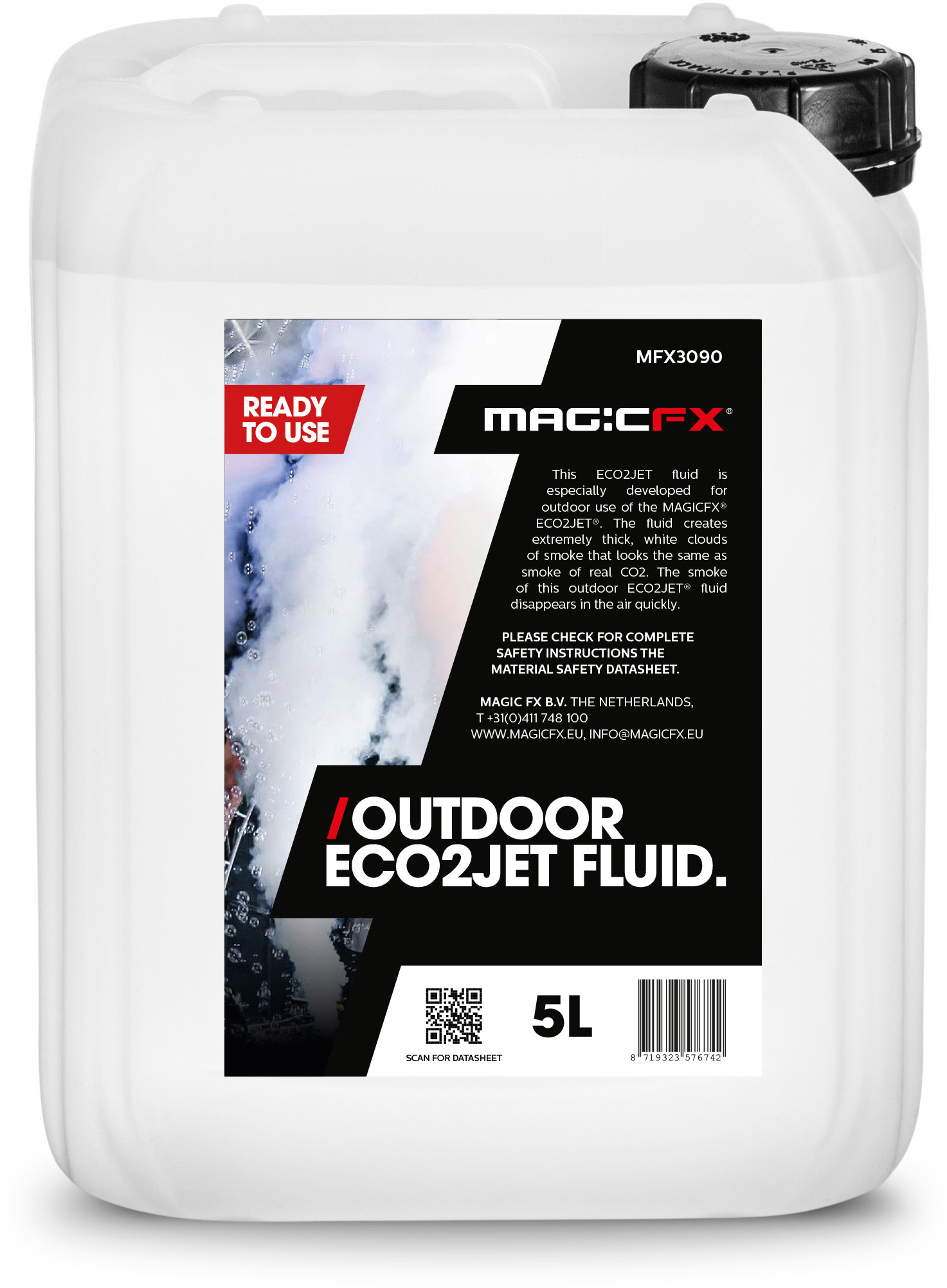 Liquide pour ECO2JET - MagicFX - 5L (Outdoor)