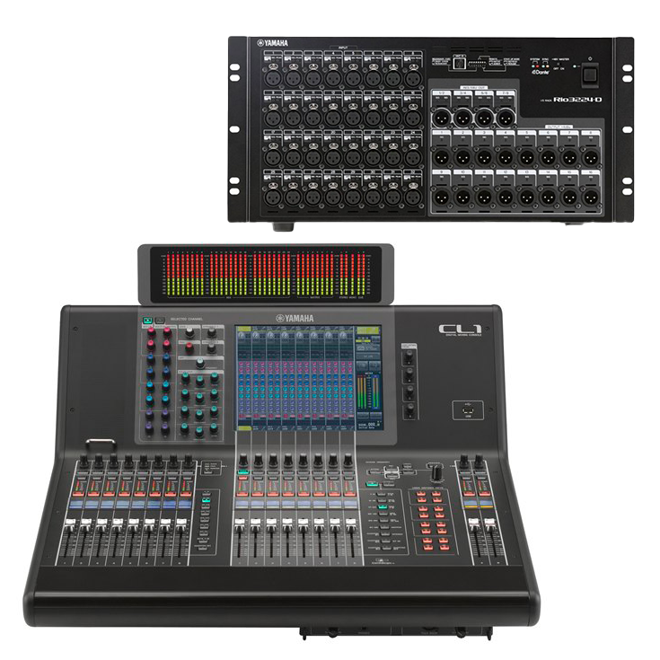 Console numérique CL1 YAMAHA + Rio 3224
