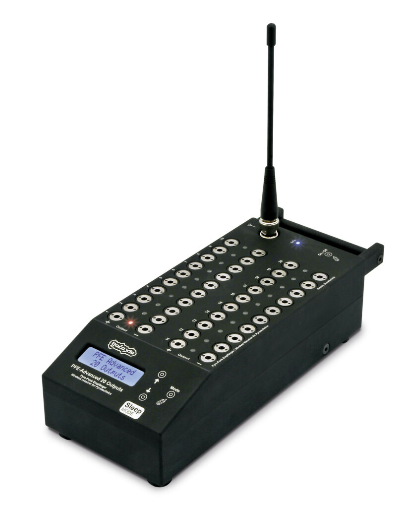 Console de tir Galaxis PFE Advanced 24 output receiver